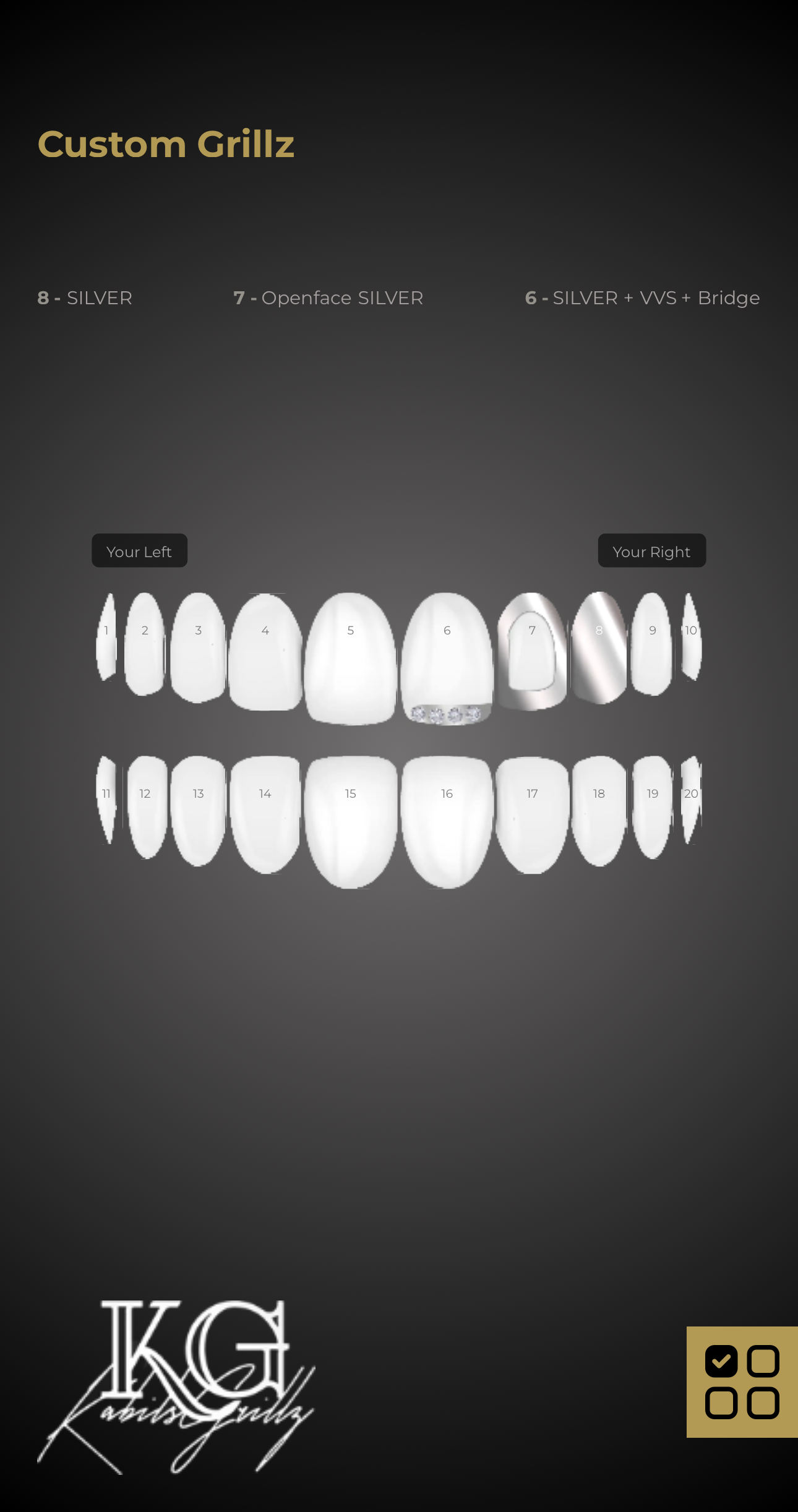 Custom Grill: KG-XWKCZ11ER6